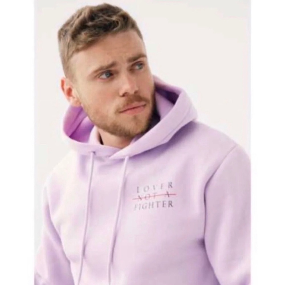 H&M “Lover Not A Fighter” Hoodie